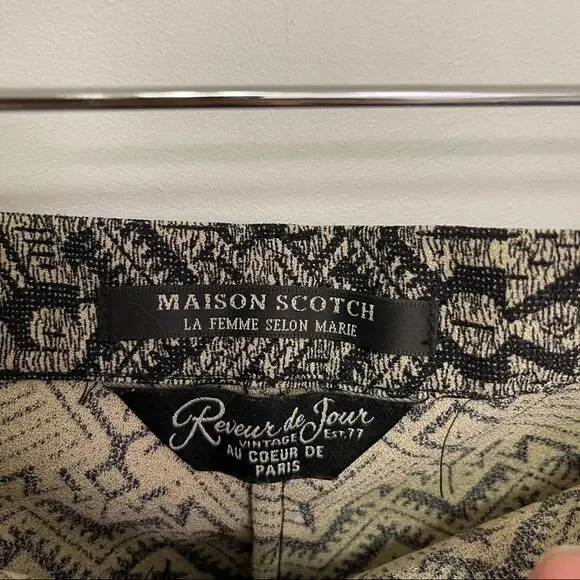 SCOTCH & SODA (MAISON SCOTCH) Neutral Print Pants - Picture 9 of 13